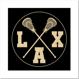 Vintage Lax Lacrosse Stick Posters and Art